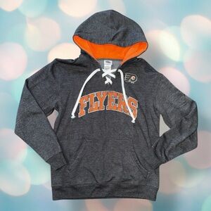 NHL Hockey Philadelphia Flyers Women’s Criss Cross Women’s Sweatshirt Hoodie M